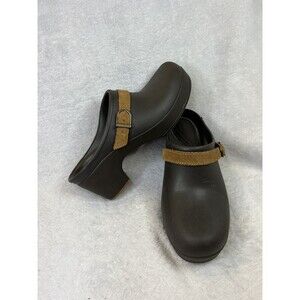Crocs Sarah Clog Espresso Standard Fit‎ Slip On Mule Clog Womens 8